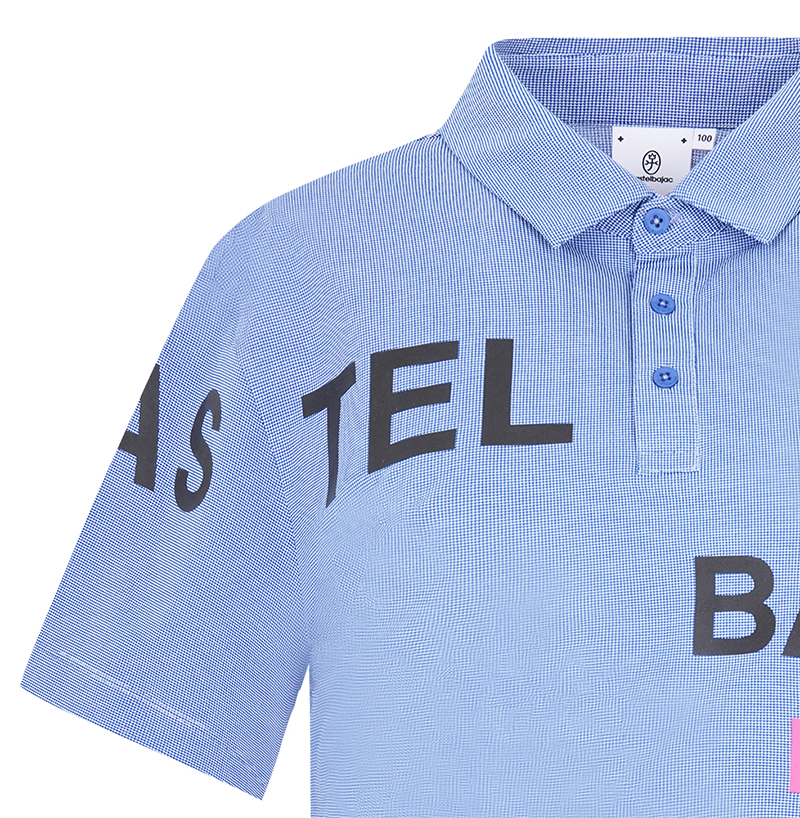 Castelbajac Men's Two-Tone Jersey Polo Shirt - 2 Colors