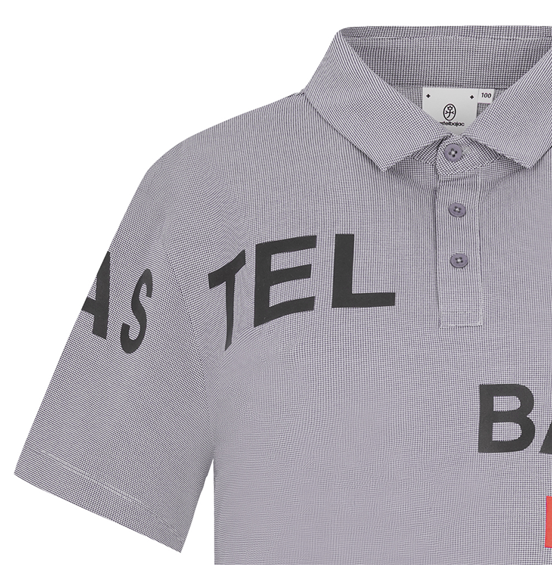 Castelbajac Men's Two-Tone Jersey Polo Shirt - 2 Colors