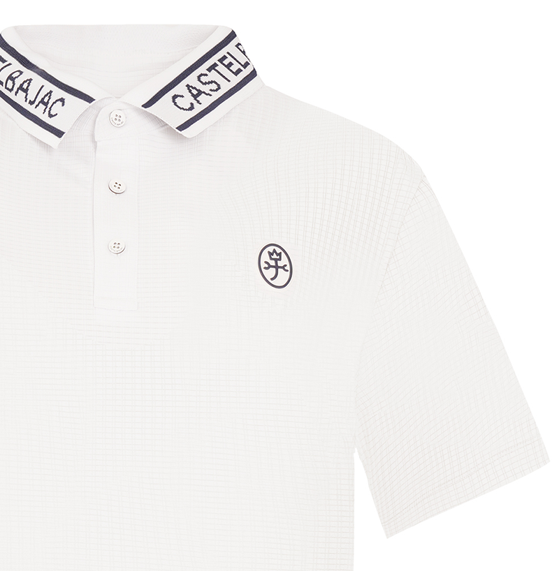 Castelbajac Men's Logo One-Point Yoko Collar T-Shirt - 2 Colors