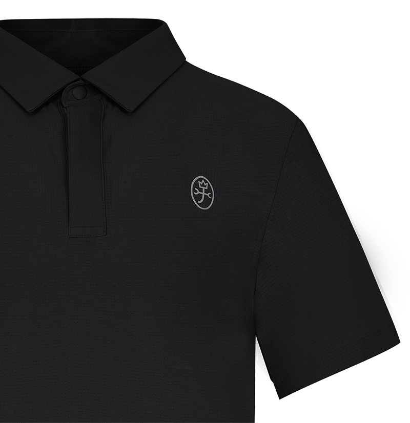 Castelbajac Men's Back Printed Functional Collared T-Shirt - 3 Colors