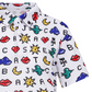 Castelbajac Men's Pixel Print Polo T-Shirt - 2 Colors