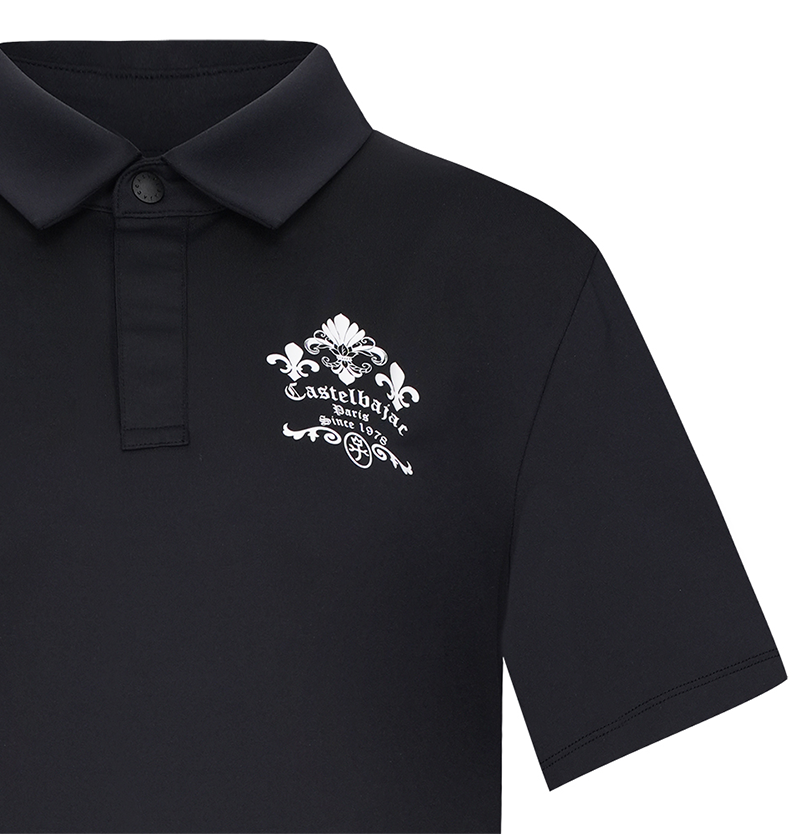 Castelbajac Men's Shoulder Print Polo T-Shirt - 2 Colors