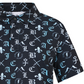 Castelbajac Men's Capsule Line Gradient Pattern Polo T-Shirt - 2 Colors