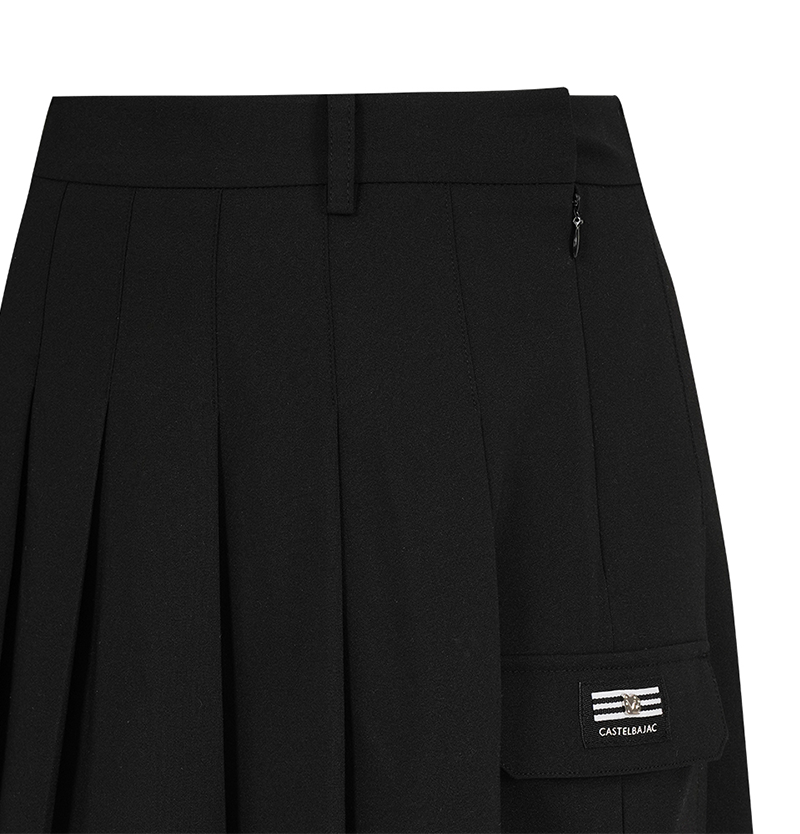 Castelbajac Women's One-Pocket Pleated Culotte - 2 Colors