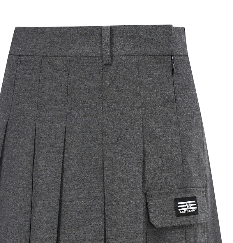 Castelbajac Women's One-Pocket Pleated Culotte - 2 Colors