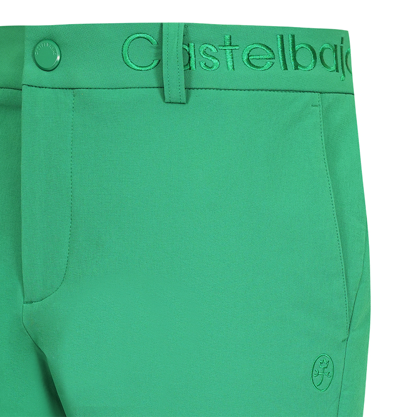 Castelbajac Men's Waist Embroidered Spandex Pants - 3 Colors