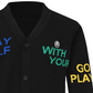 Castelbajac Men's V-Neck Button Cardigan - 2 Colors