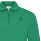 Castelbajac Men's Collared Half-Zip T-Shirt - Green