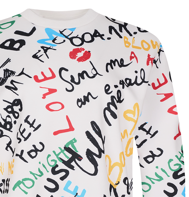 Castelbajac Men's Full-Length Lettering Graphic MTM - 2 Colors