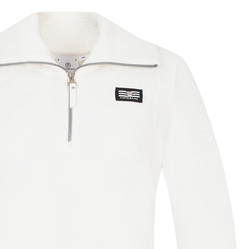 Castelbajac Women's Eri Modified Half-Zip T-Shirt - 2 Colors