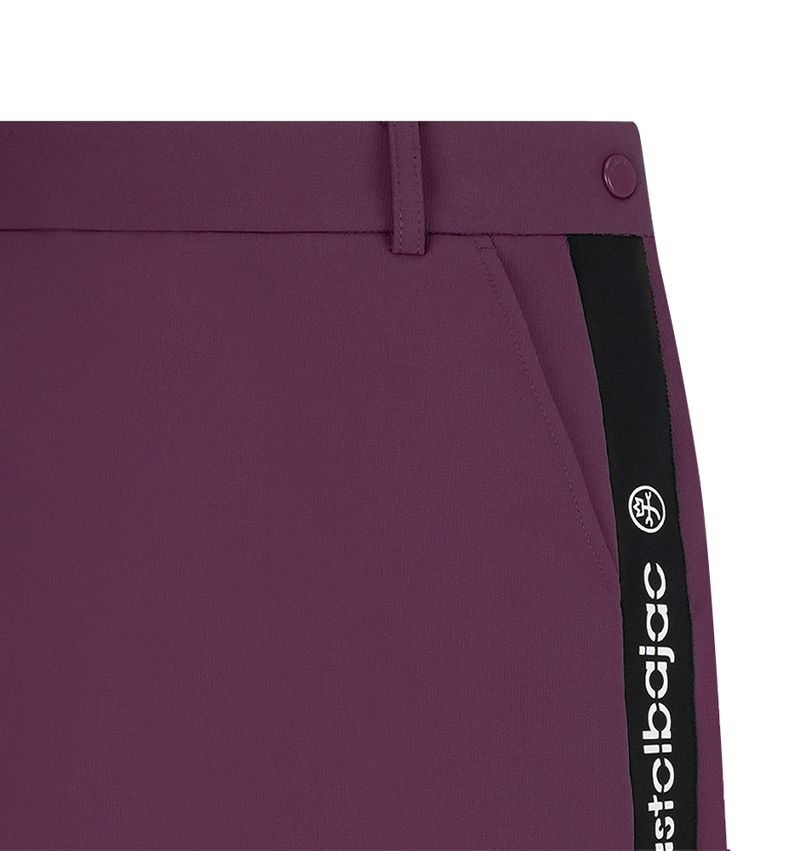 Castelbajac Women's Side Logo Culottes - Purple