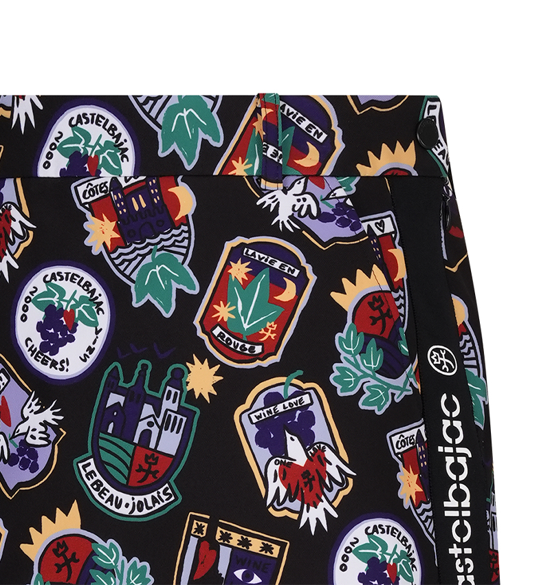 Castelbajac Women's Full-Length Pattern Culottes - Mix