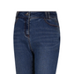 Castelbajac Women's Heart-Embroidered Point Bootcut Denim Pants - Blue