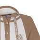 Castelbajac Women's Logo Point Raglan Short-Sleeve Hoodie - Brown