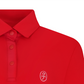 Castelbajac Women's Logo Embroidered Basic Collar T-Shirt - Red