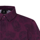 Castelbajac Men's Full-Print Short-Sleeve Collared T-Shirt - Purple