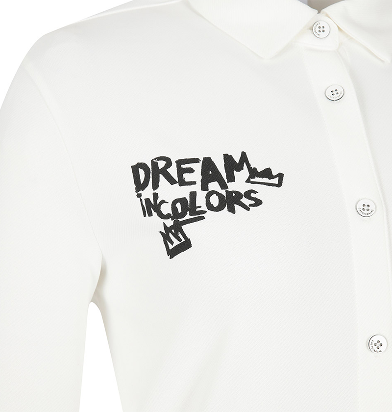 Castelbajac Women's Jersey Long-Sleeve Shirt - White