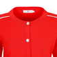 Castelbajac Women's Round Neck Button Cardigan - Red