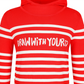 Castelbajac Women's Striped Sweater - Red