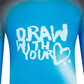 Castelbajac Women's Full-Length Lettering Sweater - Blue