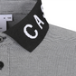 Castelbajac Men's Lettering Collar T-Shirt - Black