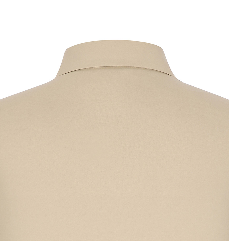 Castelbajac Men's Solid Jeri Collar T-Shirt - Beige