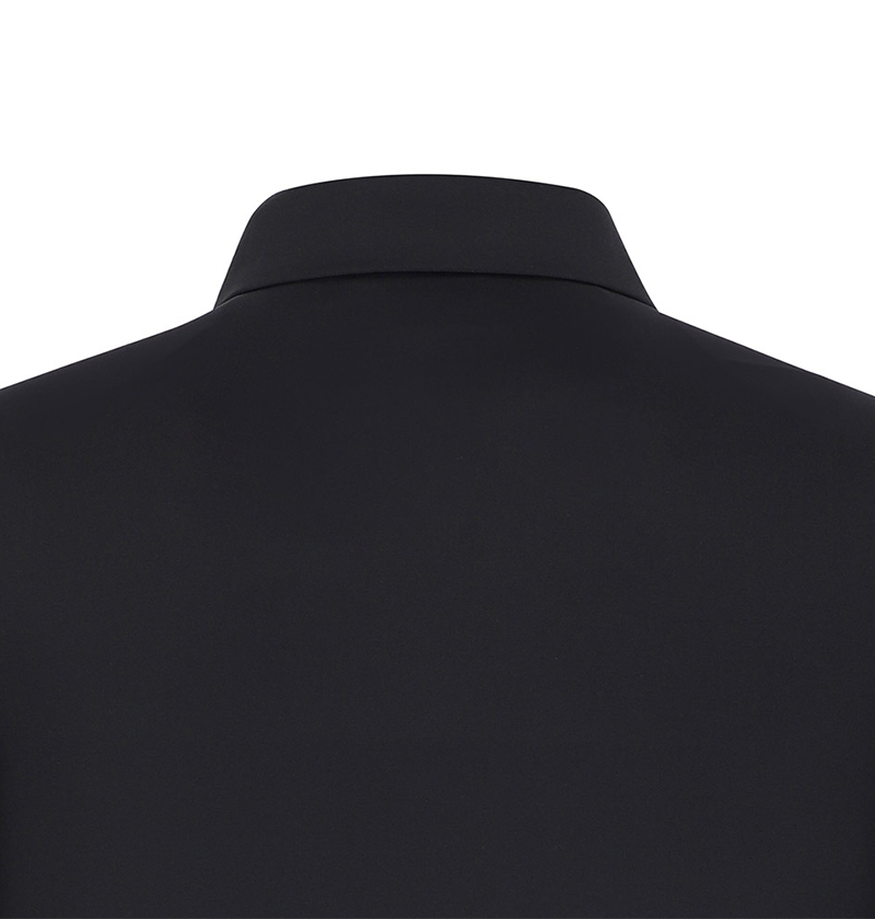 Castelbajac Men's Solid Jeri Collar T-Shirt - Black