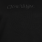 Castelbajac Women's Embossed Round T-Shirt - Black