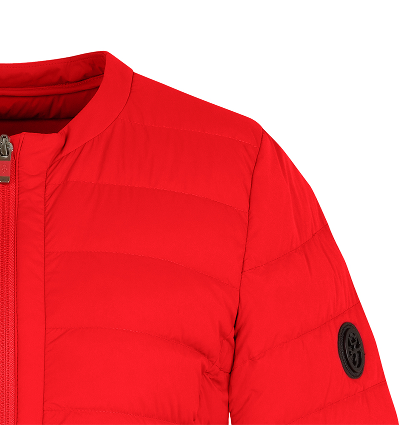 Castelbajac Women's Lightweight Duck Down Padded Jumper - Red