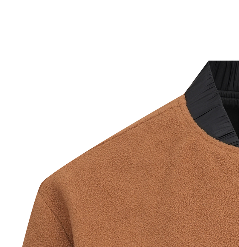 Castelbajac Women's Windproof Fleece Blouson Jumper - Brown