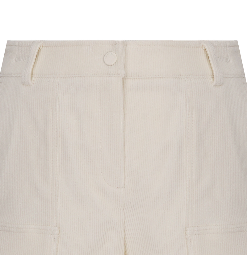 Castelbajac Women's Corduroy Shorts - Ivory