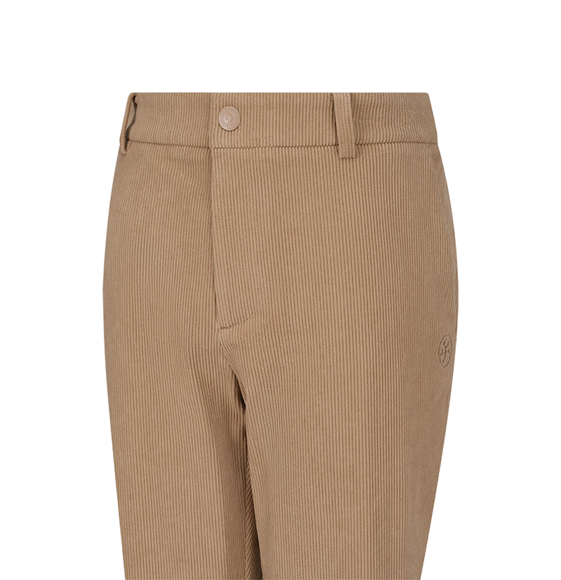 Castelbajac Men's Corduroy Standard Fit Pants - Beige