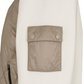 Castelbajac Men's Hybrid Duck Down Quilted Jumper - Beige