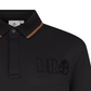 Castelbajac Men's Volume Embroidered Collar T-Shirt - Black