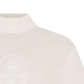 Castelbajac Women's Embroidered Point Boucle Half-Length T-Shirt - Ivory