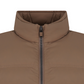 Castelbajac Men's Lightweight Duck Down Padded Vest - Brown
