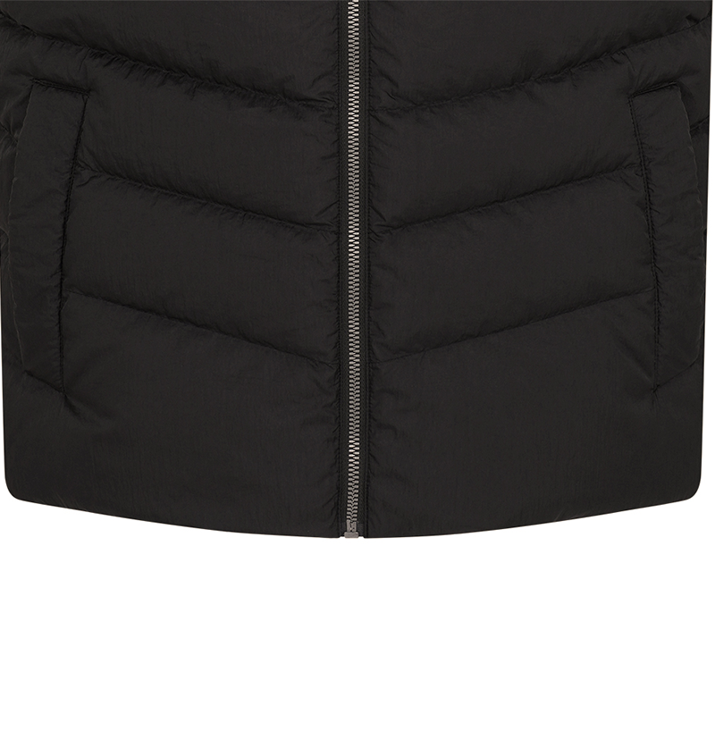 Castelbajac Men's Detachable Hooded Duck Down Vest - Black
