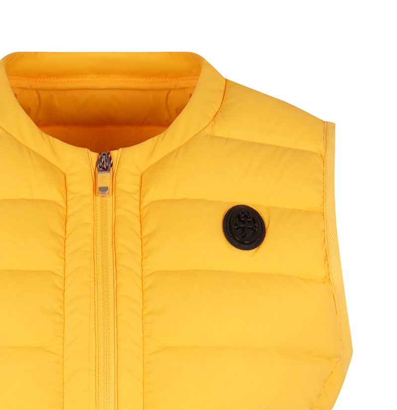 Castelbajac Women's Lightweight Duck Down Padded Vest - Yellow