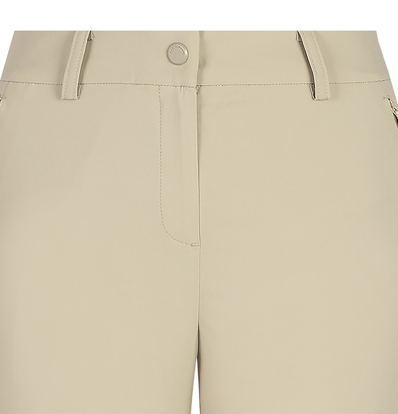 Castelbajac Women's Cut-out Pocket Logo Embroidery Pants - 2 Colors