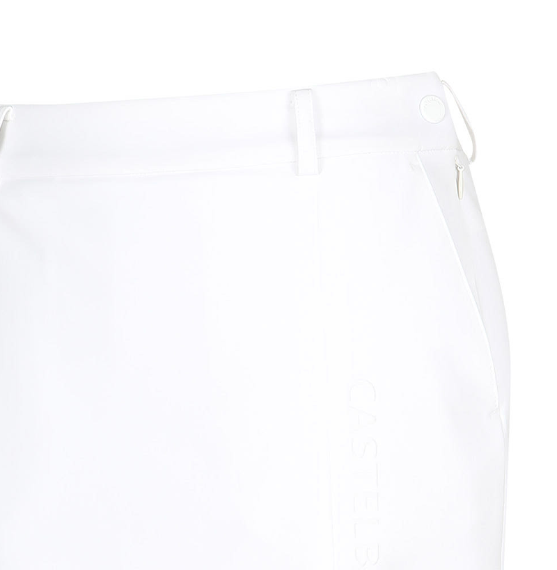 Castelbajac Women's Logo Embossed H-Line Culotte Skirt - 2 Colors