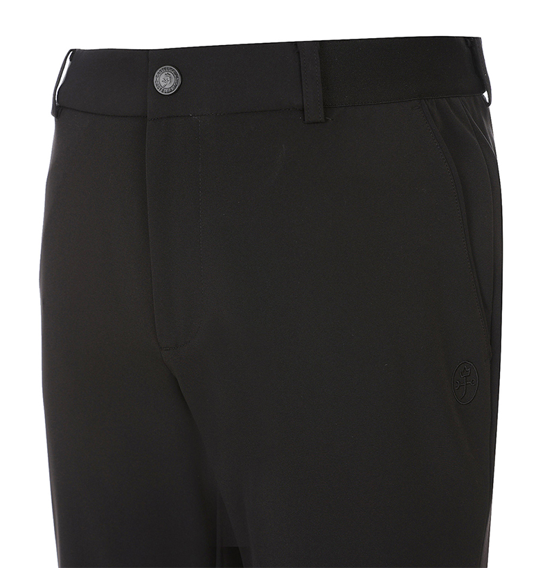 Castelbajac Men's Side Band Standard Pants - Black