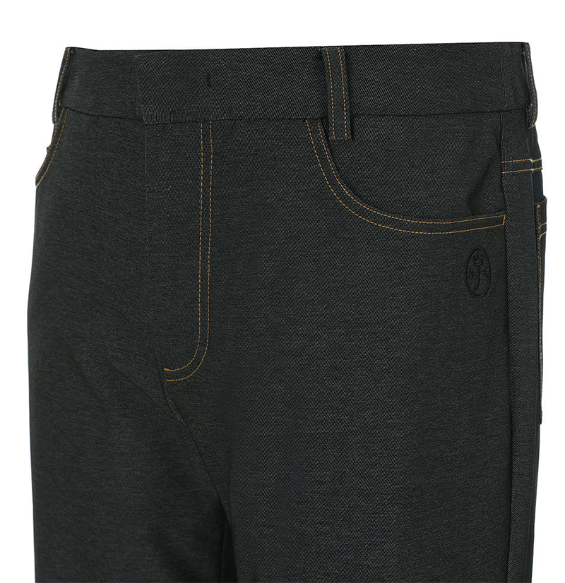 Castelbajac Men's Denim-like Pants - Black