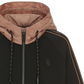 Castelbajac Women's Hooded Contrast Tape Zip-Up Cardigan - Black