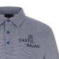 Castelbajac Men's Two-Tone Knit Collared T-Shirt - 2 Colors