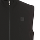Castelbajac Men's Polyester Single-Layer Zip-Up Vest - Black