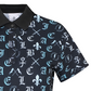 Castelbajac Women's Capsule Line Full-Print Short-Sleeve Collared Shirt - 2 Colors