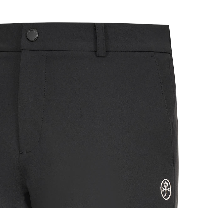 Castelbajac Men's Slim Fit Basic Pants - Black