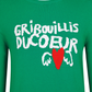 Castelbajac Women's Lettering Point Sweater - Green