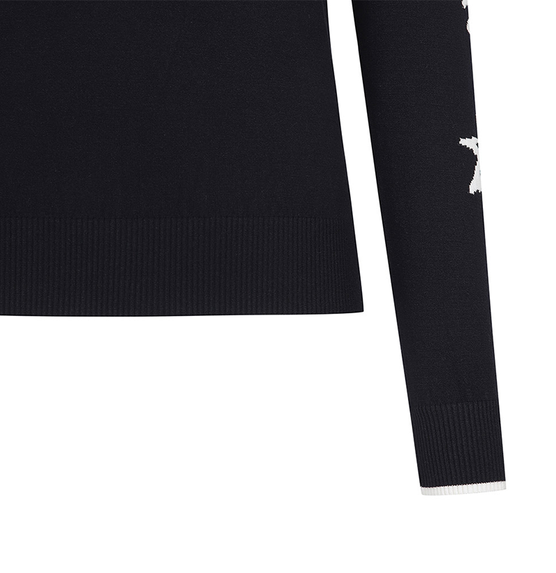 Castelbajac Women's Lettering Point Sweater - Navy