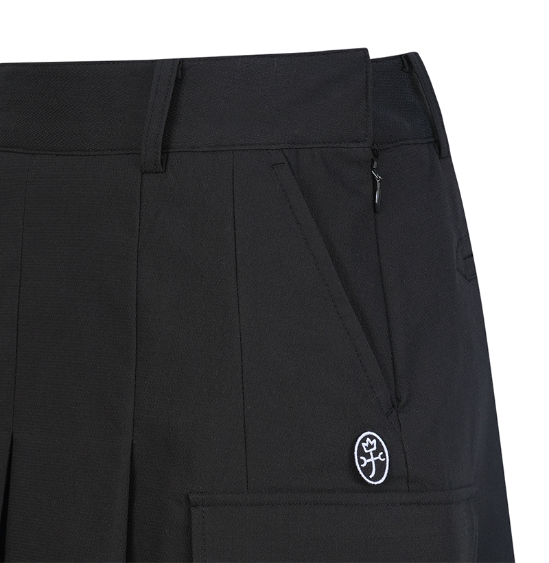 Castelbajac Women's Cotton Blend Casual Culottes - Black